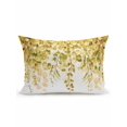 thumbnail image 1 of Waterproof Outdoor Throw Pillows with Inserts 12"x20", Yellow Eucalyptus Leaves Soft Decorative Pillowcases for Couch Bedroom, Spring Floral Summer Botanical Pillow Covers for Sofa Living Room, 1 of 8