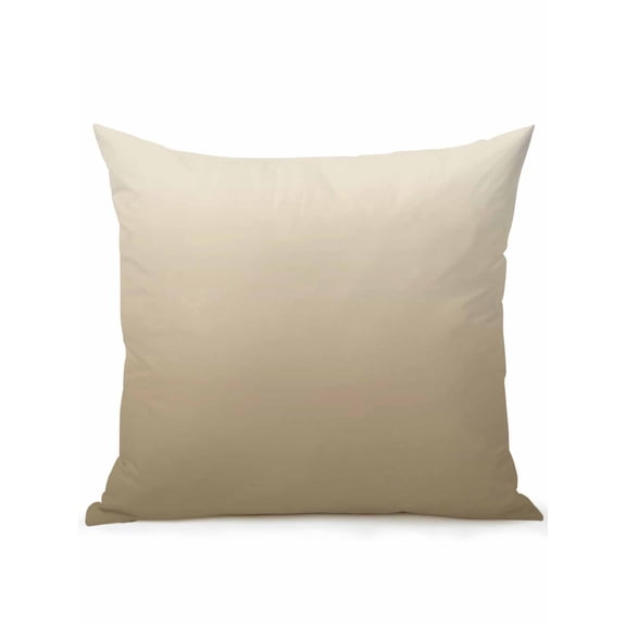 Waterproof Outdoor Throw Pillows with Inserts 16"x16", Brown Beige Soft Decorative Pillowcases for Couch Bedroom, Gradient Monochrome Modern Country Pillow Covers for Sofa Living Room