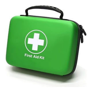 210 pieces First Aid Kit with Durable and Compact Canvas Bag for