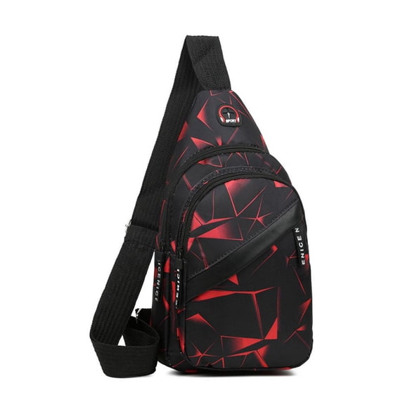 Waterproof Oxford Cloth Chest Pack - Multi-Functional, Stylish Design with Durable Materials
