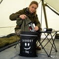 thumbnail image 1 of Waterproof Oxford Cloth Portable Laundry Bag for Travel with Zipper and Handle, 1 of 6