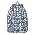 thumbnail image 1 of Waterproof Oxford fabric backpack showcasing romantic leopard texture, designed for students., 1 of 5
