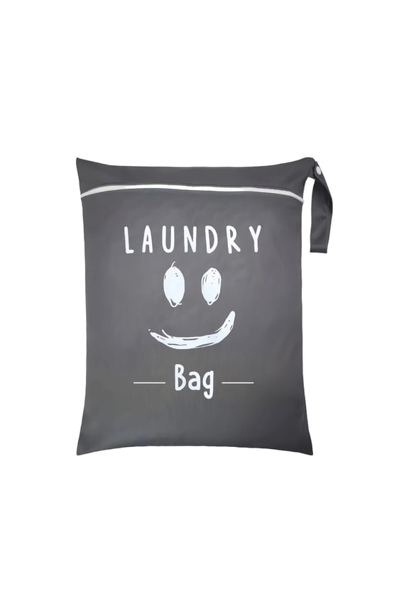 Waterproof Oxfords Cloth Travel Bag with Zipper for Dirty Laundry and Swimsuits Storage