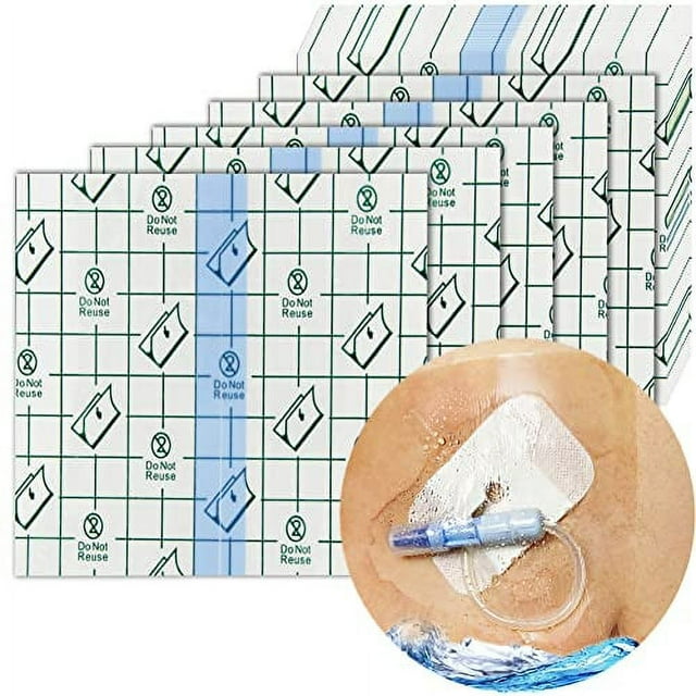 Waterproof PD Dialysis Catheter Shower Cover Strentchy Adhesive