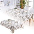 thumbnail image 1 of Waterproof PEVA Table Cover 72x54 Inch - Oil-Proof Plastic Tablecloth for Kitchen Dining, Heavy Duty Wipeable for Indoor Outdoor Party & Event Decor, 1 of 4