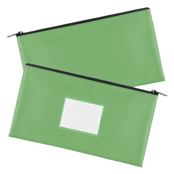 Waterproof PU Card Holders Document Holders With Card Slot Transparent Window For File Organization Office Use