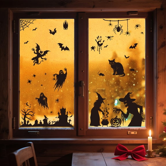 Waterproof PVC Colored Laser Stained Window Film Static Stickers Rainbow Electrostatic Window Decals 300x1200mm