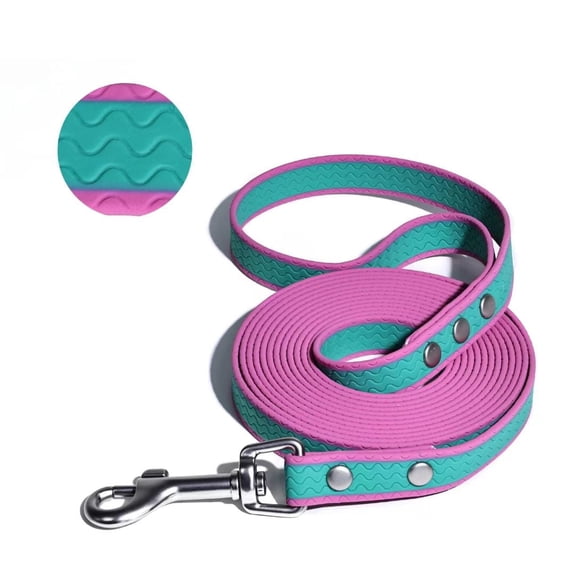 keeplive Pet Leash 16 ft PVC Waterproof Dog Standard Leash, Purple