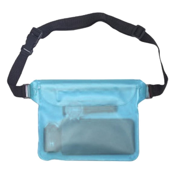 Waterproof PVC Fanny Pack with Large Storage and Adjustable Strap for Water Activities