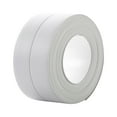 thumbnail image 1 of Waterproof PVC Sealing Strip for Kitchen Sink, Bathroom Toilet & Wall Corners | 3.8cm Wide x 3.2m Long Adhesive Tape | 1-Pack, 1 of 2