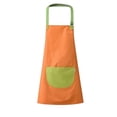 thumbnail image 1 of Waterproof PVC Sleeveless Art Apron with Adjustable Neck and Shoulder Straps Durable Edge Wrapping for Clothing Protection During Painting Craft Cooking and Messy Play, 1 of 6