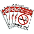 thumbnail image 1 of Waterproof PVC Warning Sign Stickers Rectangle Sign Pattern 25x17.5cm, 1 of 7