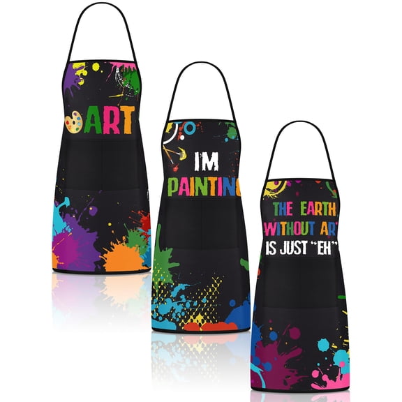Waterproof Painting Smock for Adults 3 Pack