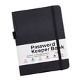 thumbnail image 1 of Waterproof Password Notebook with Elastic Portable Address Book for Confidential Notes Storage Contact Management, 1 of 8