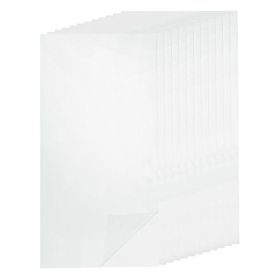 Waterproof Patch Seal Tape 8 in x 4 in, Leak Proof Repair Tape Instant Sealing, Clear 12 Pack