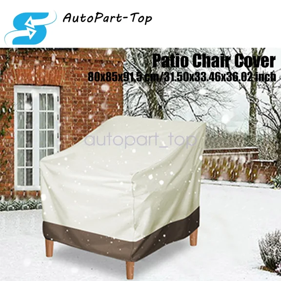 Waterproof Patio Chair Cover Outdoor Furniture Cover For Lawn Deck Garden Yard