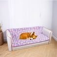 thumbnail image 1 of Waterproof Pet Blanket 16 Inch X 24 Inch Purple Plush Small Dog Blanket Soft Fluffy Warm Throw Blanket for Bed Couch Crate Spring Fall Pet Mat 1 Pack, 1 of 4
