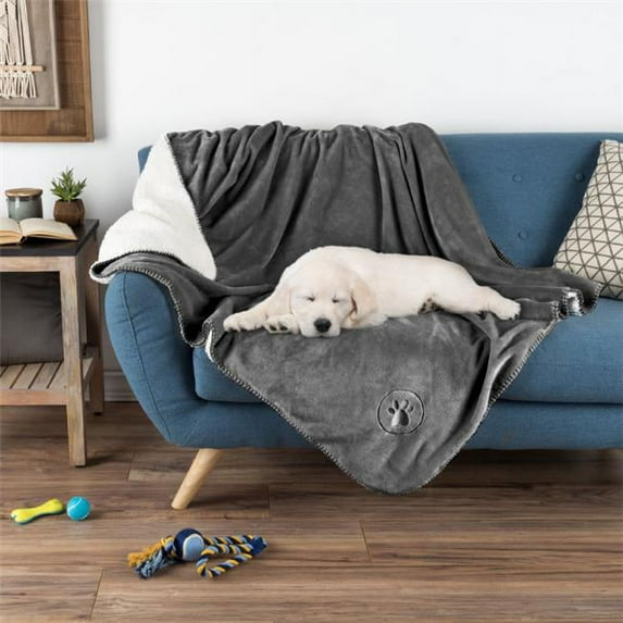 Waterproof Pet Blanket - 60 x 50 in. - Gray