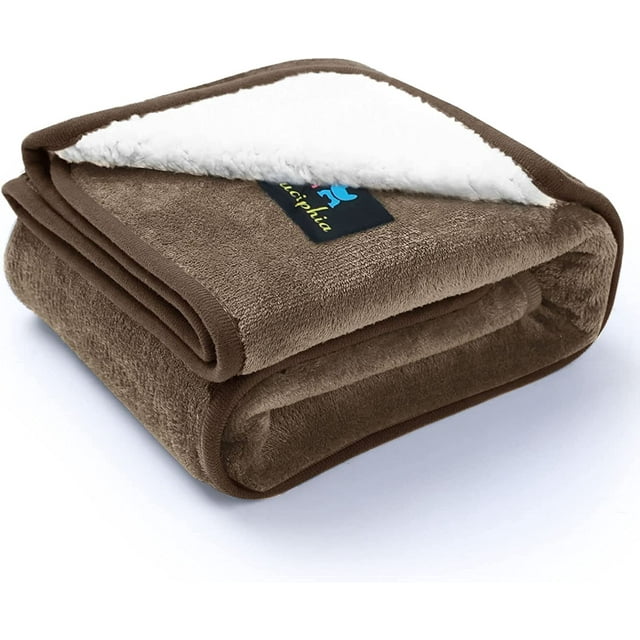Waterproof Pet Blanket, Liquid Pee Proof Dog Blanket for Sofa Bed Couch