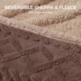 thumbnail image 1 of Waterproof Pet Blanket, Liquid Pee Proof Dog Blankets for Sofa Bed Couch, Reversible Sherpa Fleece Furniture Protector Cover for Small Medium Large Dogs Cats,Khaki X-Large（85" x 57"）, 1 of 4