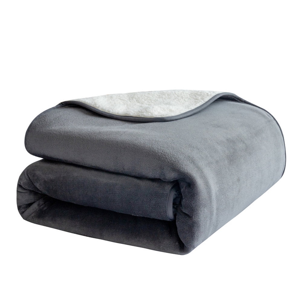 Waterproof Pet Blanket Reversible 40x30 Throw Protects Couch, Car, and