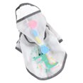 thumbnail image 1 of Waterproof Pet Raincoat - Comfortable Transparent Full Body Coverage Rain Jacket - for Outdoor, 1 of 8