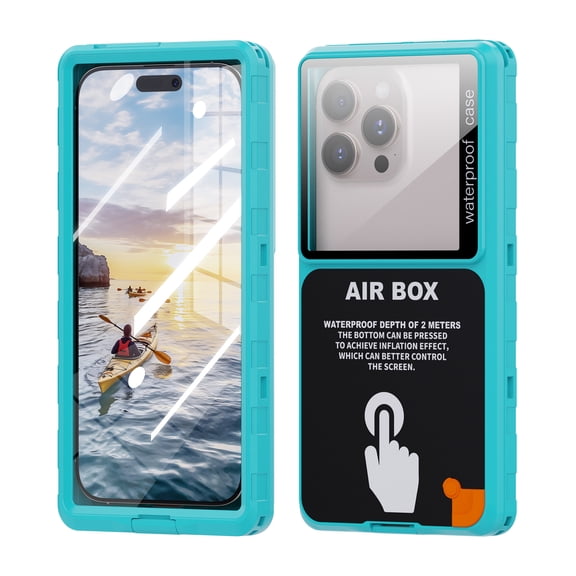 Waterproof Phone Case for 6.9'' Devices, Transparent Universal Dry Bag with Touch Screen, IP68 Certified, Underwater Use, Dustproof & Drop Protection, Ideal for Swimming and Snorkeling