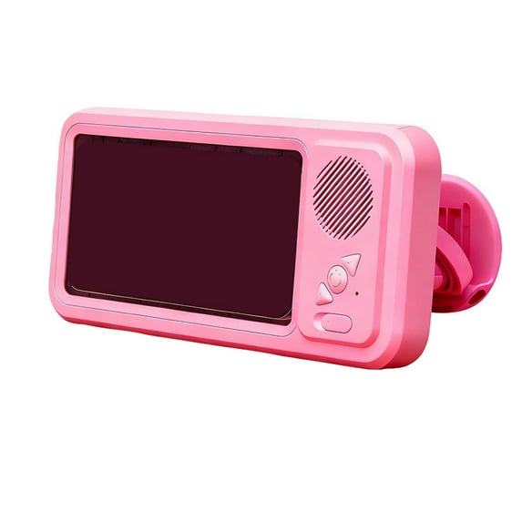 Waterproof Phone Case with Built-in Speaker,480 Rotation Wall Phone Mount Stand,Screen Touch Shower Phones Case Mount Speakers with Suction Cup,Cover Mounts Stand Wireless Bluetooth