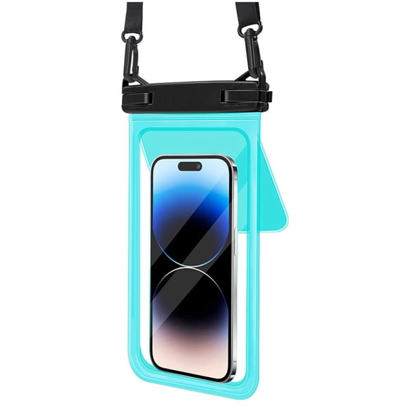 Waterproof Phone Case Swimming Water Proof Bag Universal Underwater Phone Protector Pouch PVC Cover for 7.5 Inch Phone,B