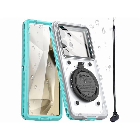 Waterproof Phone Case, Universal Self-Check Function Underwater Pouch Dry Bag Beach Travel Essentials Tech Gadgets for iPhone 15 14 13 11 12/Samsung S24/LG,Google/Xiaomi/Motorola