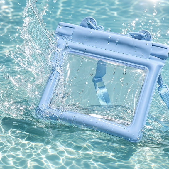 Waterproof Phone Pouch Dry Bag with Detachable Lanyard Touch Screen Compatible Case for Swimming Pool Beach Boating Kayak Sports Travel