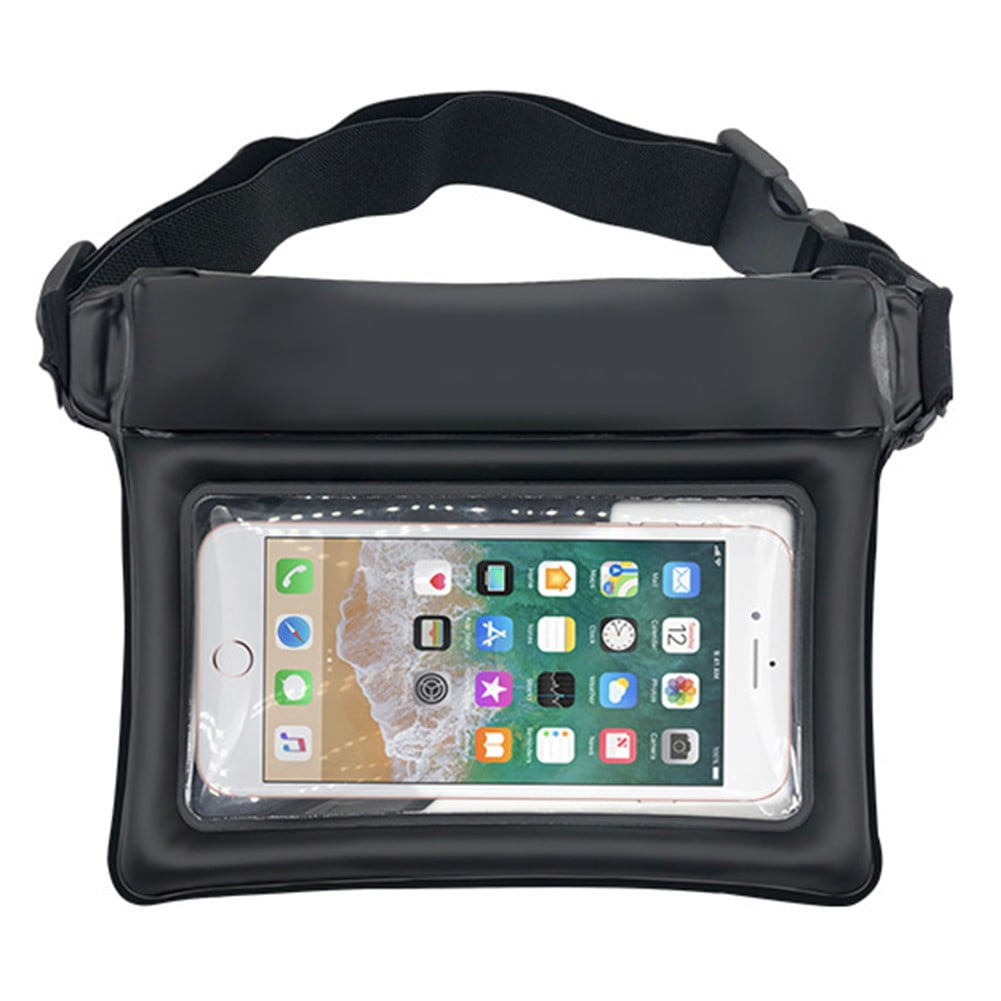 Waterproof Phone Pouch Fanny Pack Floating Dry Bag Swimming Waist Bag Underwater