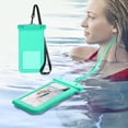 thumbnail image 1 of Waterproof Phone Pouch Floating Dry Bag Case – IPX8 PVC Touch Sensitive Underwater Cell Phone Holder for Swimming, Rafting, Beach, Camping, Waterpark – 1 Pack, 1 of 7