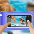 thumbnail image 1 of Waterproof Phone Pouch Floating Dry Bag IPX8 Touchscreen Protection Case Swimming Diving Boating 2-Pack, 1 of 6