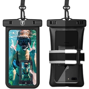 Waterproof Phone Pouch, [Floating] Tekcoo IPX8 Phone Pouch Dry Bag for Galaxy Note 8 9 10 20/S20 Ultra/S20+/A71/A11/A21/A20/A30/A51/A01/A10E & Reflective Armband