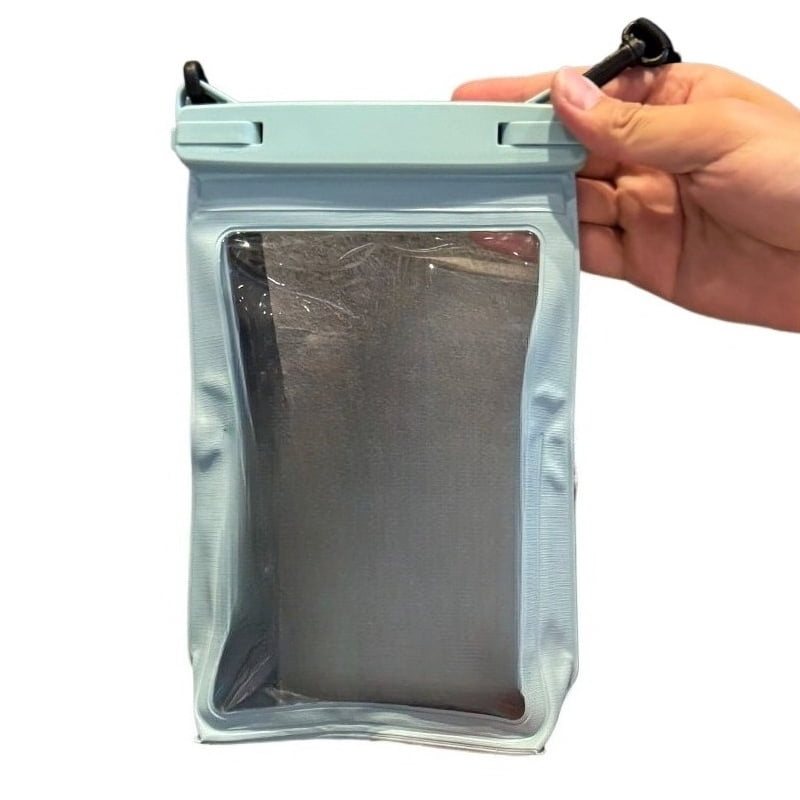 Waterproof Phone Pouch, IPX8 Floating Dry Bag with Touchscreen for Swimming Kayaking Beach, Large Capacity