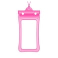 thumbnail image 1 of Waterproof Phone Pouch - IPX8 Floating Phone Case with Lanyard - Touchscreen Dry Bag for Swimming, Snorkeling, and Beach ( Pink ), 1 of 6