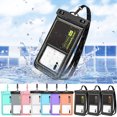 thumbnail image 1 of Waterproof Phone Pouch for Outdoor Activities Like Hiking, Travel, and Swimming, Touchscreen Compatible Dry Bag to Keep Smartphone Safe from Water Damage During Adventures, 1 of 9