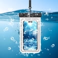 thumbnail image 1 of Waterproof Phone Pouch,Touchscreen Compatible Phone Bag,Outdoor Travel Swimming Phone Case,Secure Sealed Waterproof Holder,Universal Smartphone Protection Pouch,Beach Hiking Phone Storage Bag, 1 of 3