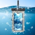 thumbnail image 1 of Waterproof Phone Pouch - Universal Waterproof Phone Cases for Swimming, Beach, Snorkeling, Protecter for Phone Touchscreen, 1 of 6