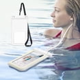 thumbnail image 1 of Waterproof Phone Pouch for Swimming & Beach | Cell Phone Dry Bag with Adjustable Lanyard | Fits Up to 6.7" Smartphones | 1-Pack, 1 of 5