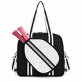 thumbnail image 1 of Waterproof Pickleball Paddle Bag for Men and Women, Large Capacity Tennis Bag with Adjustable Shoulder Strap and Zippered Paddle Compartment,M3, 1 of 7