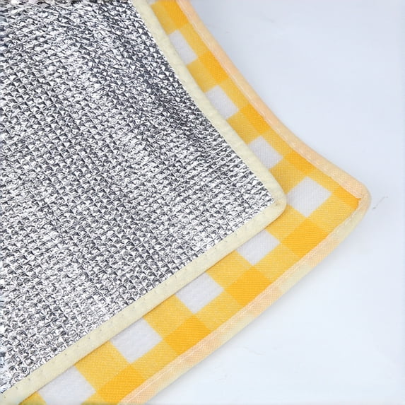 Waterproof Picnic Blanket 78x78 in Insulated Camping Mat Ultra Lightweight Portable Outdoor Ground Cover with Non-Slip Backing