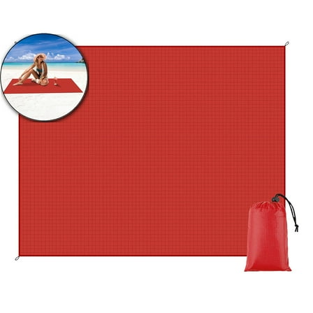 Waterproof Picnic Blanket, Sandproof Beach Mat, Large Outdoor Camping Carpet for Family Travel Beach Garden Use