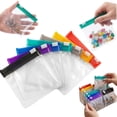 thumbnail image 1 of Waterproof Pill Pouch Set, 2026 Self-Sealing Zipper Medicine Bags, Reusable Travel Pills Organizer for Medicine or Vitamins, Small Bags for Daily Use (1pcs,Blue), 1 of 6