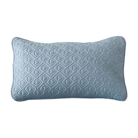Waterproof Pillow Protectors - Breathable and Durable Polyester Cover for Protective Pillow Core - Oil and Stain-Proof, Fits Snugly, Machine Washable for a Clean Sleep Environment,Blue