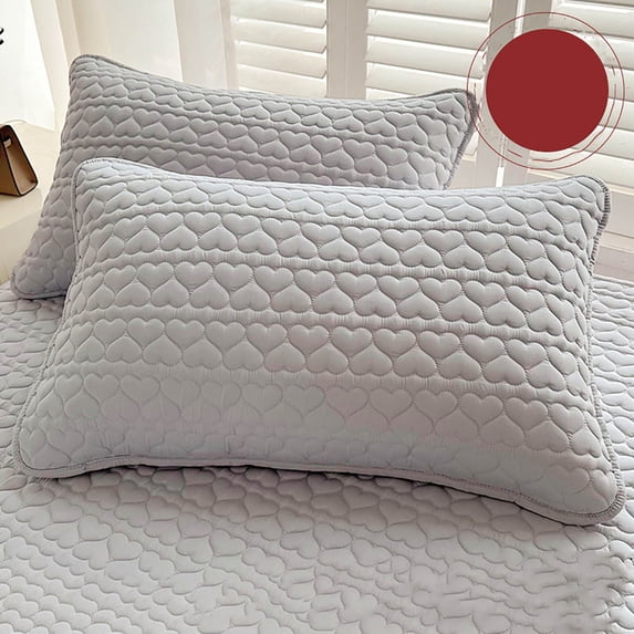 Waterproof Pillowcase | Oil & Stain Resistant Single Bed Pillow Cover 19x29 Inch | Washable Polyester Pillow Protector for Home, Hotel, & Dorm Use | Spill Proof & Hypoallergenic Bedding