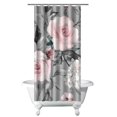 thumbnail image 1 of Waterproof Pioneer Shower Curtain 36x72 Inch Polyester Unique Colorful Floral Shower Curtain for Bathroom Hotel Home Decor with 7 Plastic Hooks, 1 of 4