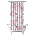 thumbnail image 1 of Waterproof Pioneer Shower Curtain 36x72 Inch Polyester Unique Colorful Floral Shower Curtain for Bathroom Hotel Home Decor with 7 Plastic Hooks, 1 of 5