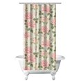 thumbnail image 1 of Waterproof Pioneer Shower Curtain 36x72 Inch Polyester Unique Colorful Floral Shower Curtain for Bathroom Hotel Home Decor with 7 Plastic Hooks, 1 of 5